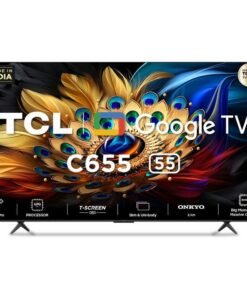 TCL 55 Inch TV 55C655 QLED Pro 120Hz Google TV