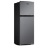 Von VRT-138DRHX Double Door Fridge 138L - Inox
