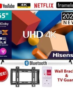 HISENSE 65A6K 4K UHD FRAMELESS WITH DOLBY VISION DOLBY ATMOS