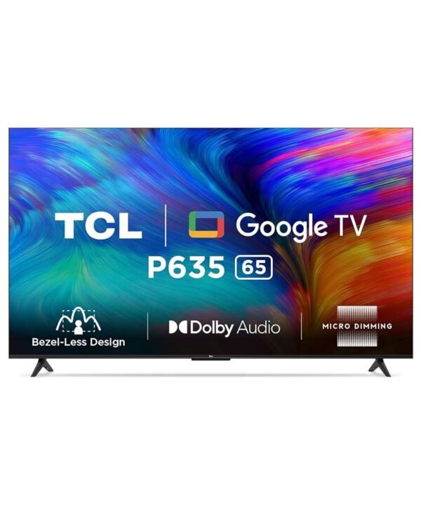 TCL 65 Inch TV 65P635 Google TV 4K HDR