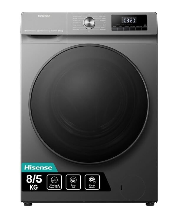 Hisense Washing Machine 8KG Wash and Dry Front Load WD3Q8043BT