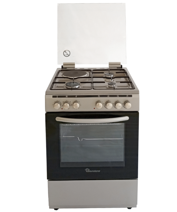 Ramtons 3G+1E 60X60 SILVER COOKER - RC/606