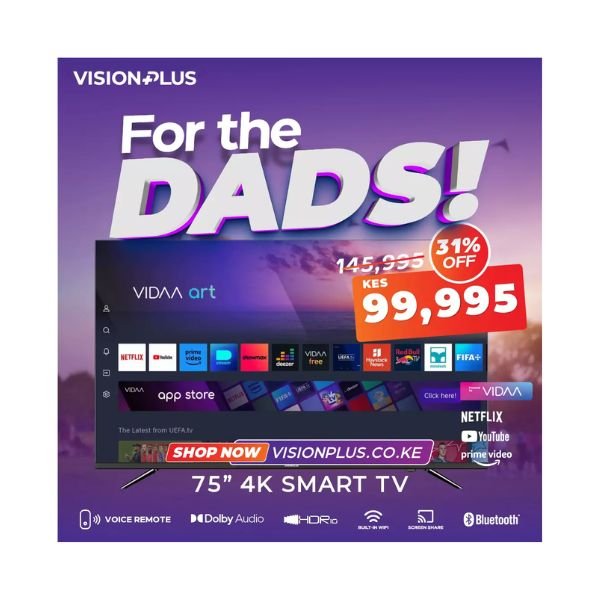VISION PLUS TV 75 Inch
